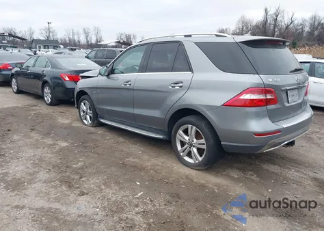 2013 Mercedes-Benz Ml 350 4Matic from USA, damaged, VIN 4JGDA5HB8DA197559